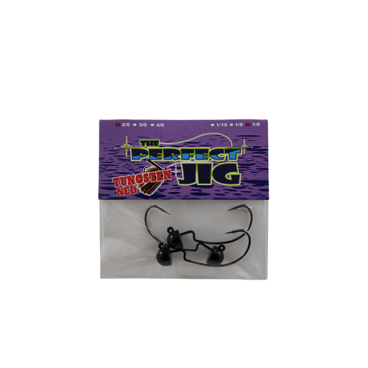 The Perfect Jig Tungsten EWG Ned Heads - 2/0 Hook