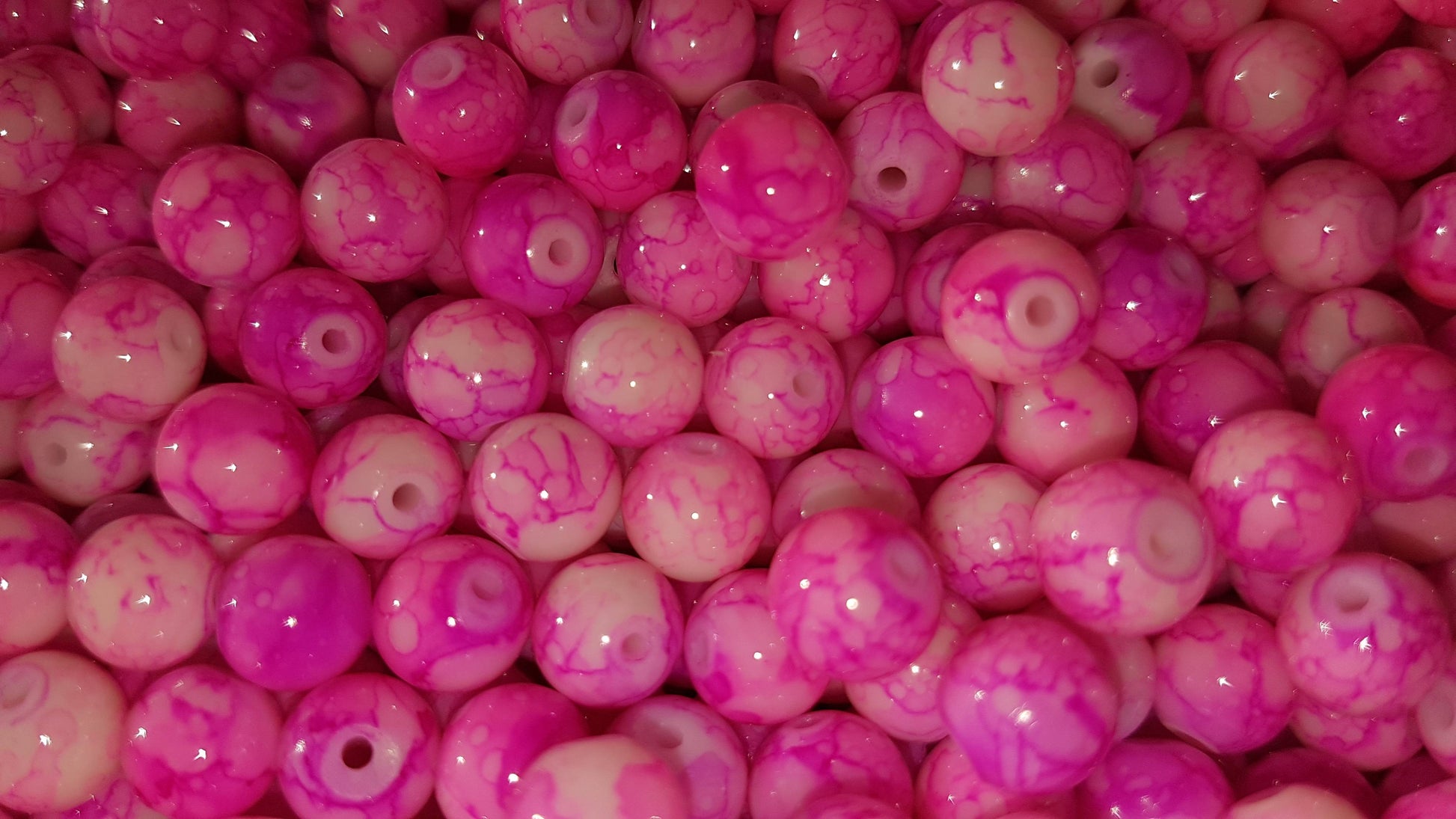Creek Candy Bead Co. Glass Beads 6mm / Sour Skein Ice