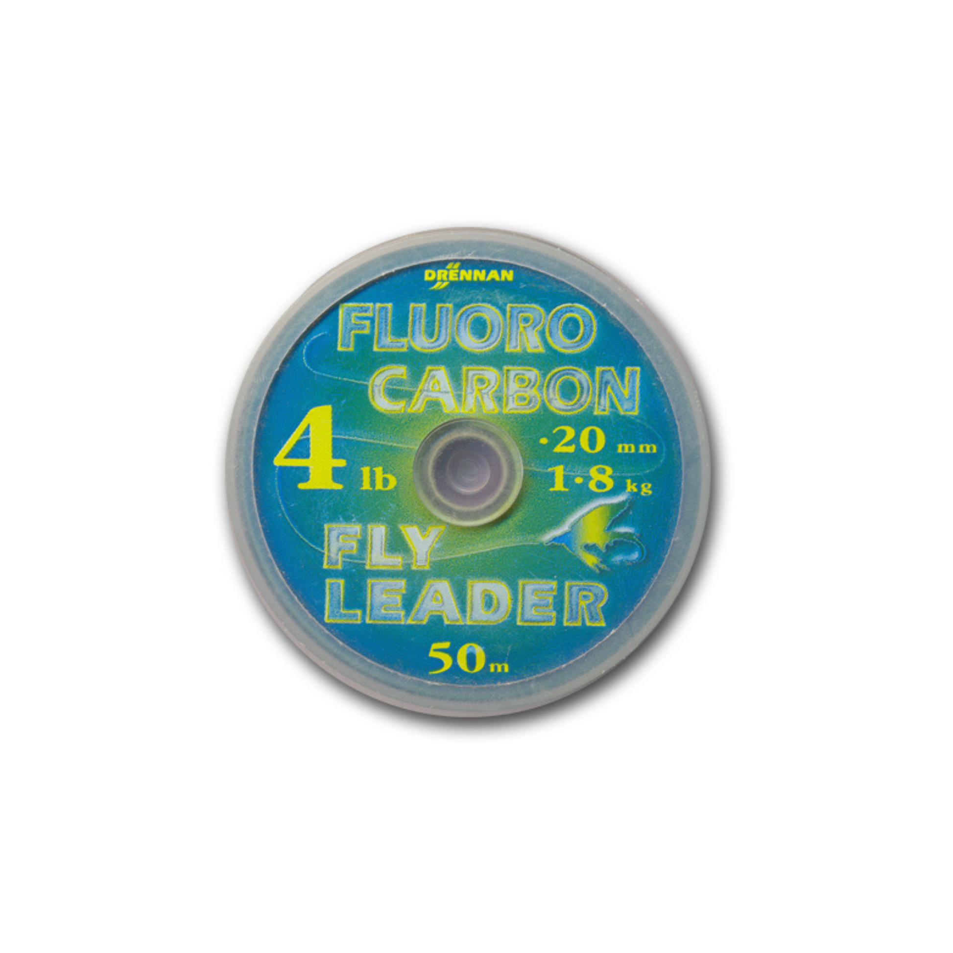 Drennan Fluorocarbon Fly Leader 4LB / 50 METERS / CLEAR