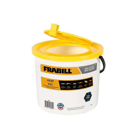 Frabill Fish-N-Fun 4.5QT Bait Bucket