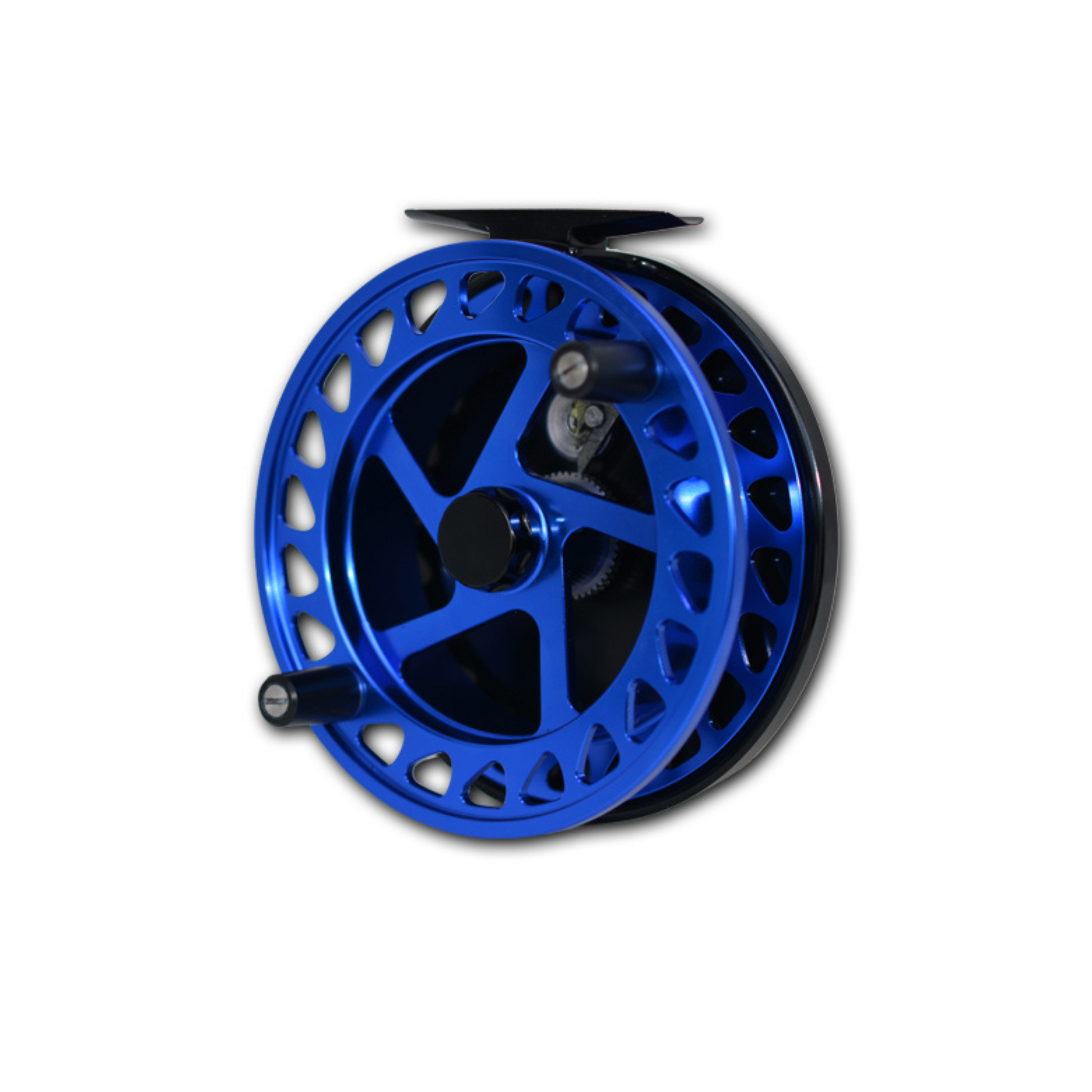 Raven 5 XL Helix Centerpin Float Reel - Blue/Black | Outdoor Sporting Goods Store