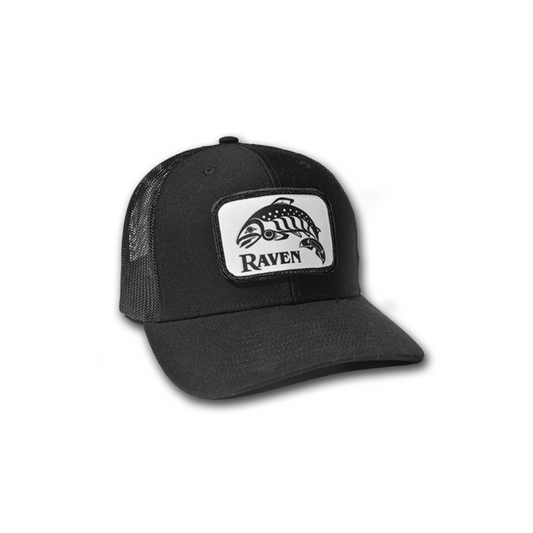 Raven Patch Trucker Hat