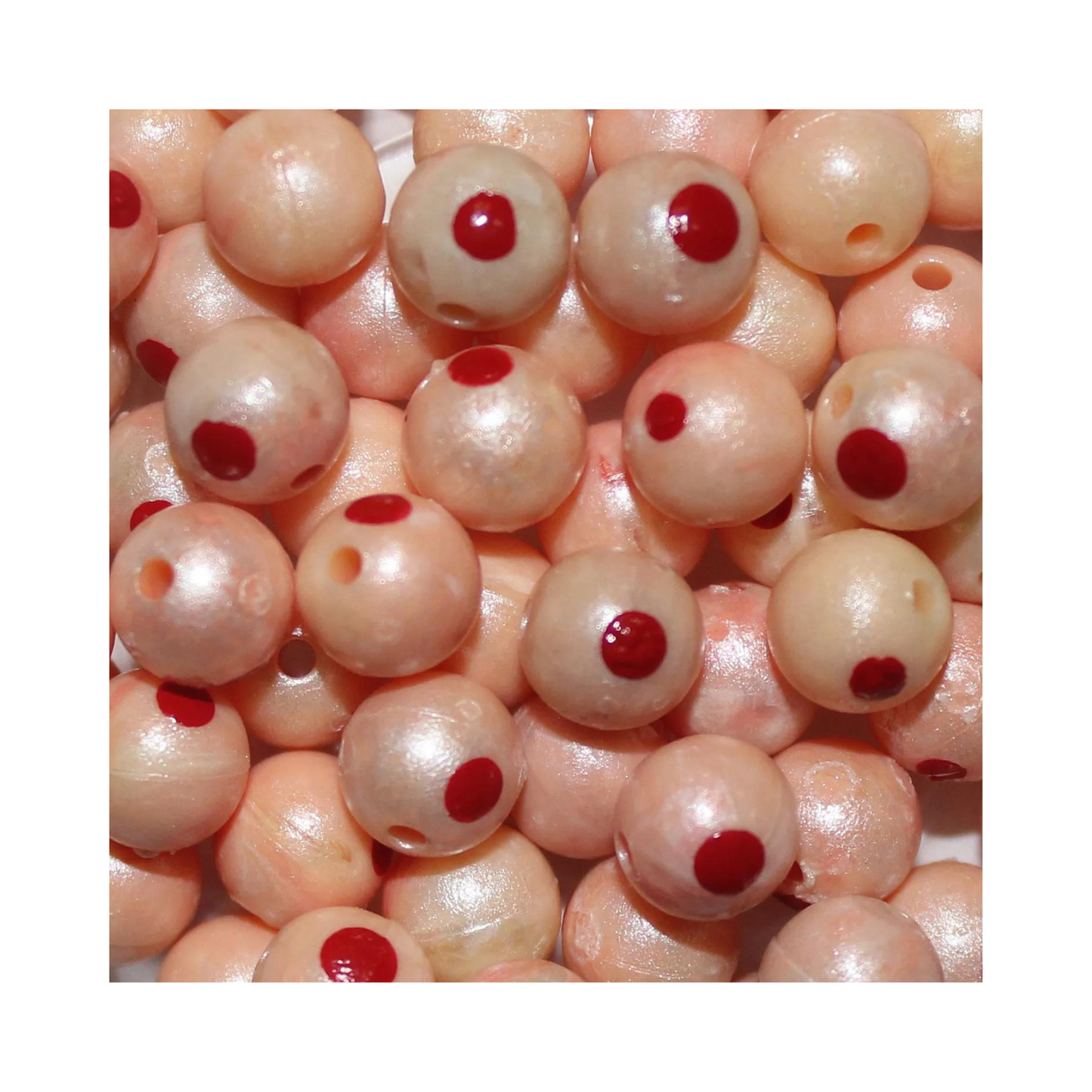 TroutBeads Blood Dot Eggs