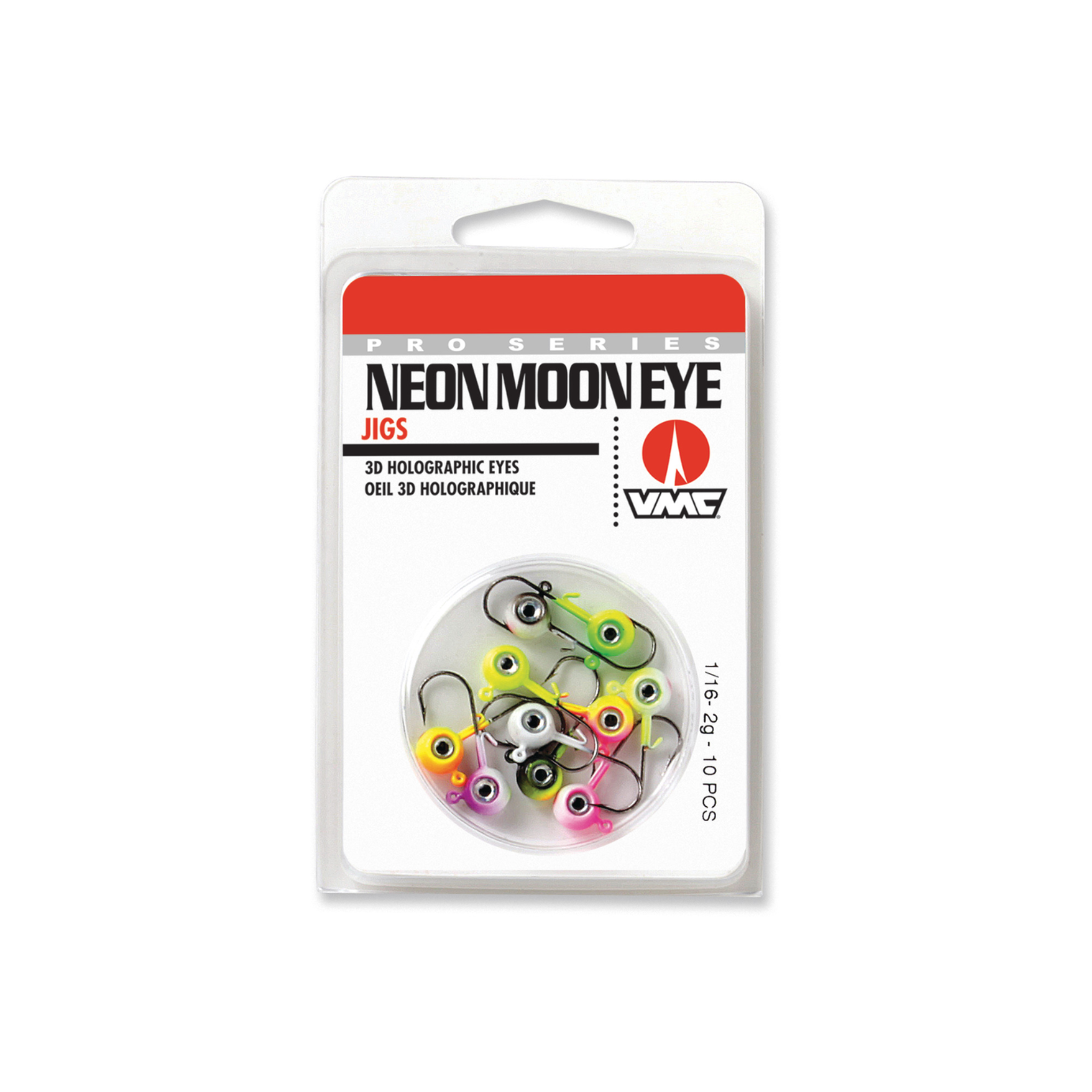 VMC Neon Moon Eye 1/16oz Assorted Jig Kit