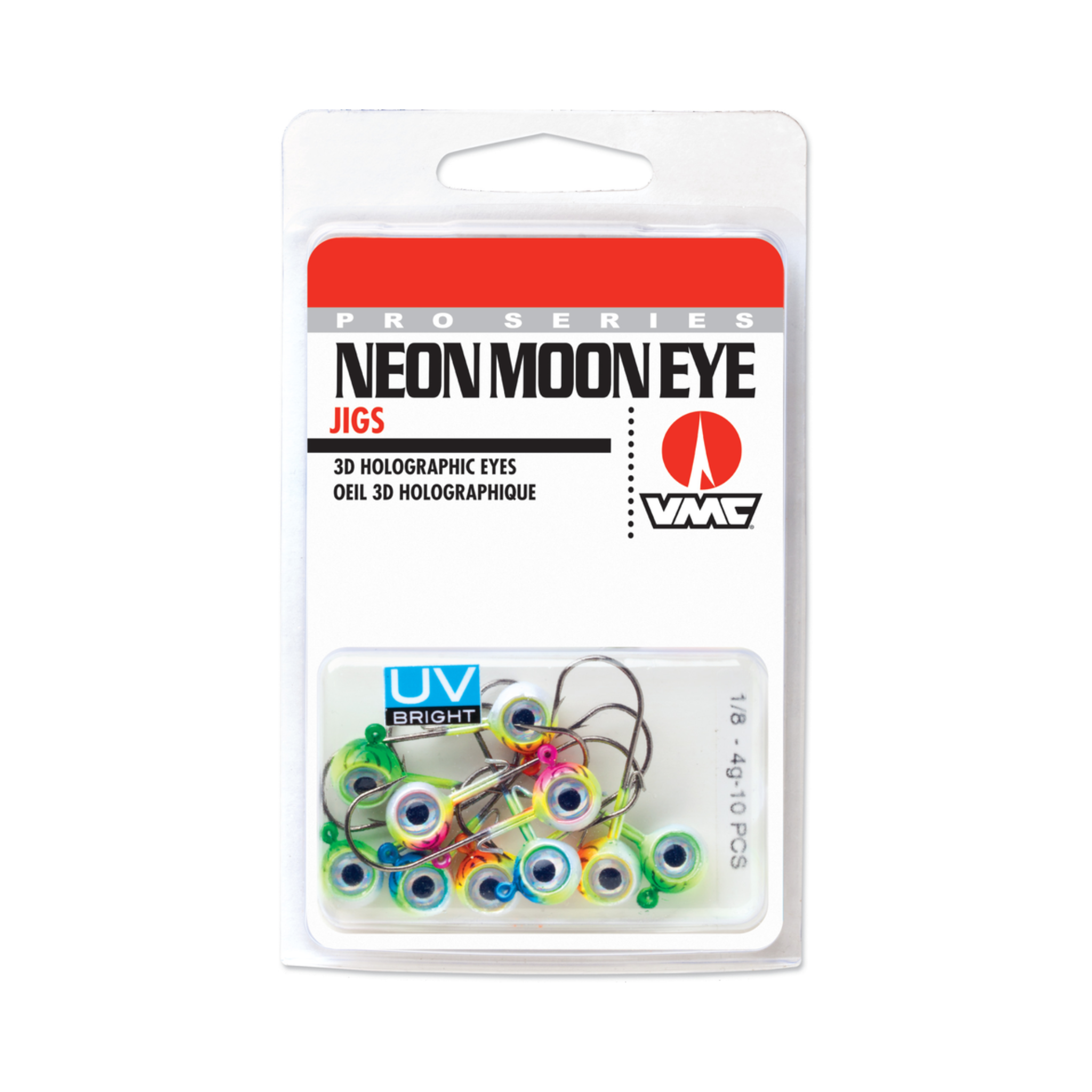 VMC UV Neon Moon Eye Jig Kit (1/8oz)