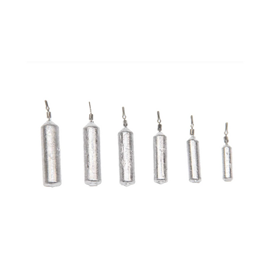 X Zone Lead Pencil Drop Shot Weight