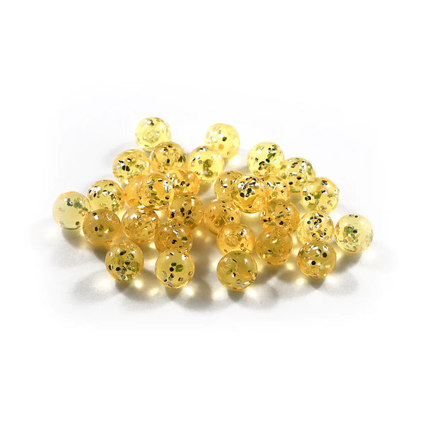 Cleardrift Single Glitter Bomb Soft Beads