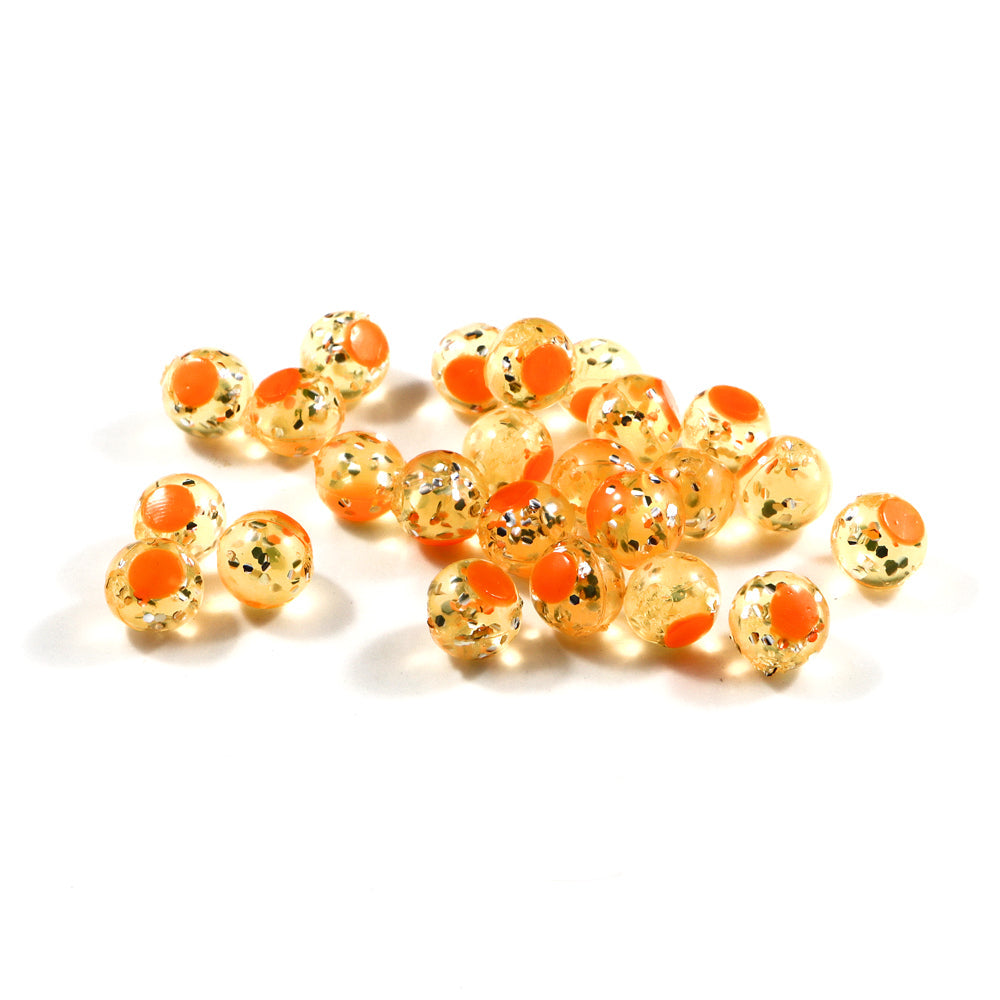 Cleardrift Single Glitter Bomb Soft Beads